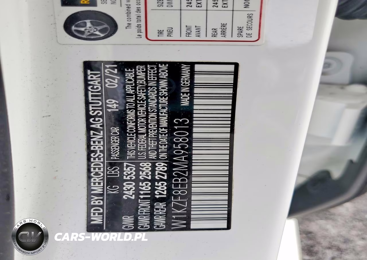 2021 Mercedes-Benz E 350 4Matic VIN:W1KZF8EB2MA958013 - 12