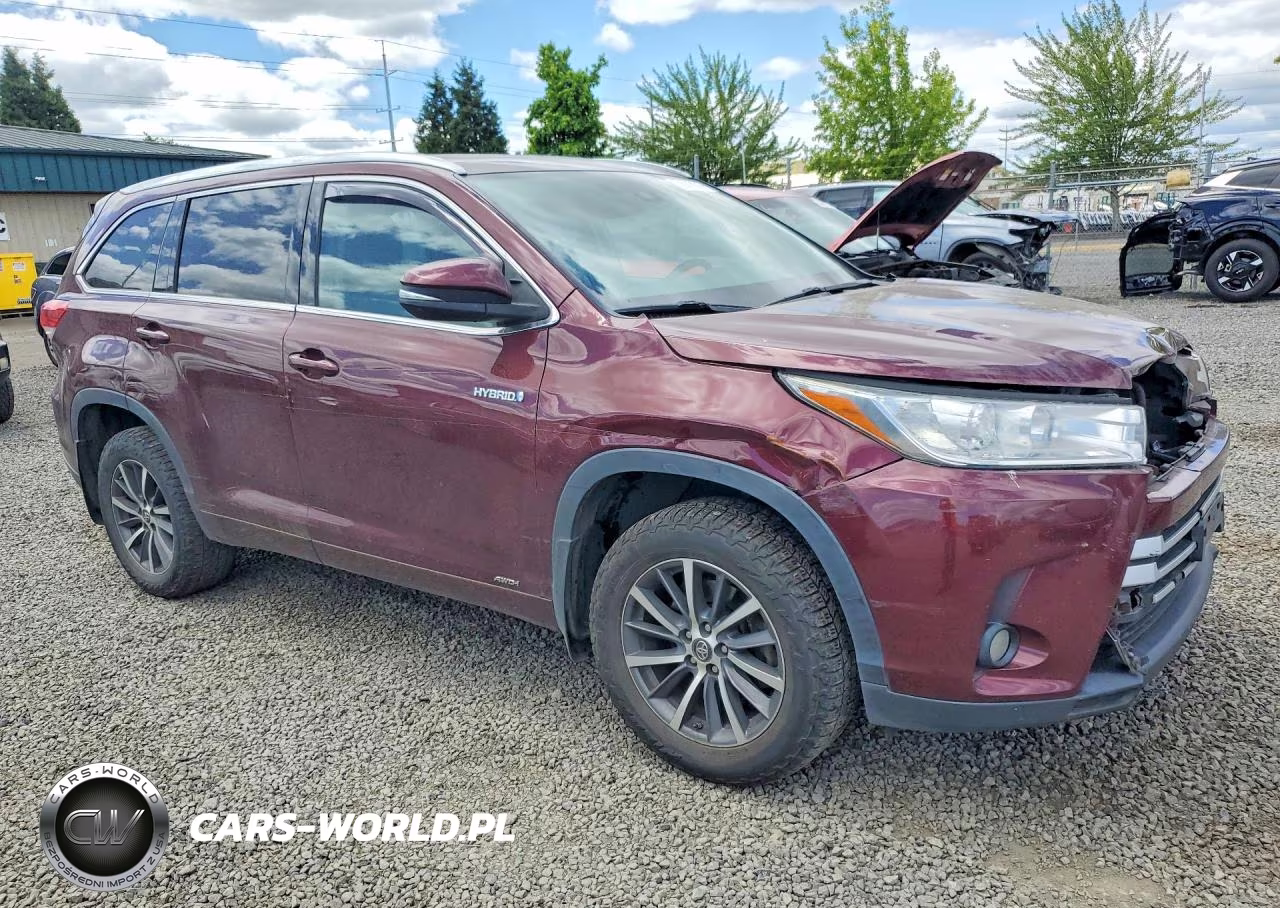 2018 Toyota Highlander Hybrid Xle VIN:5TDJGRFH4JS038380 - 4