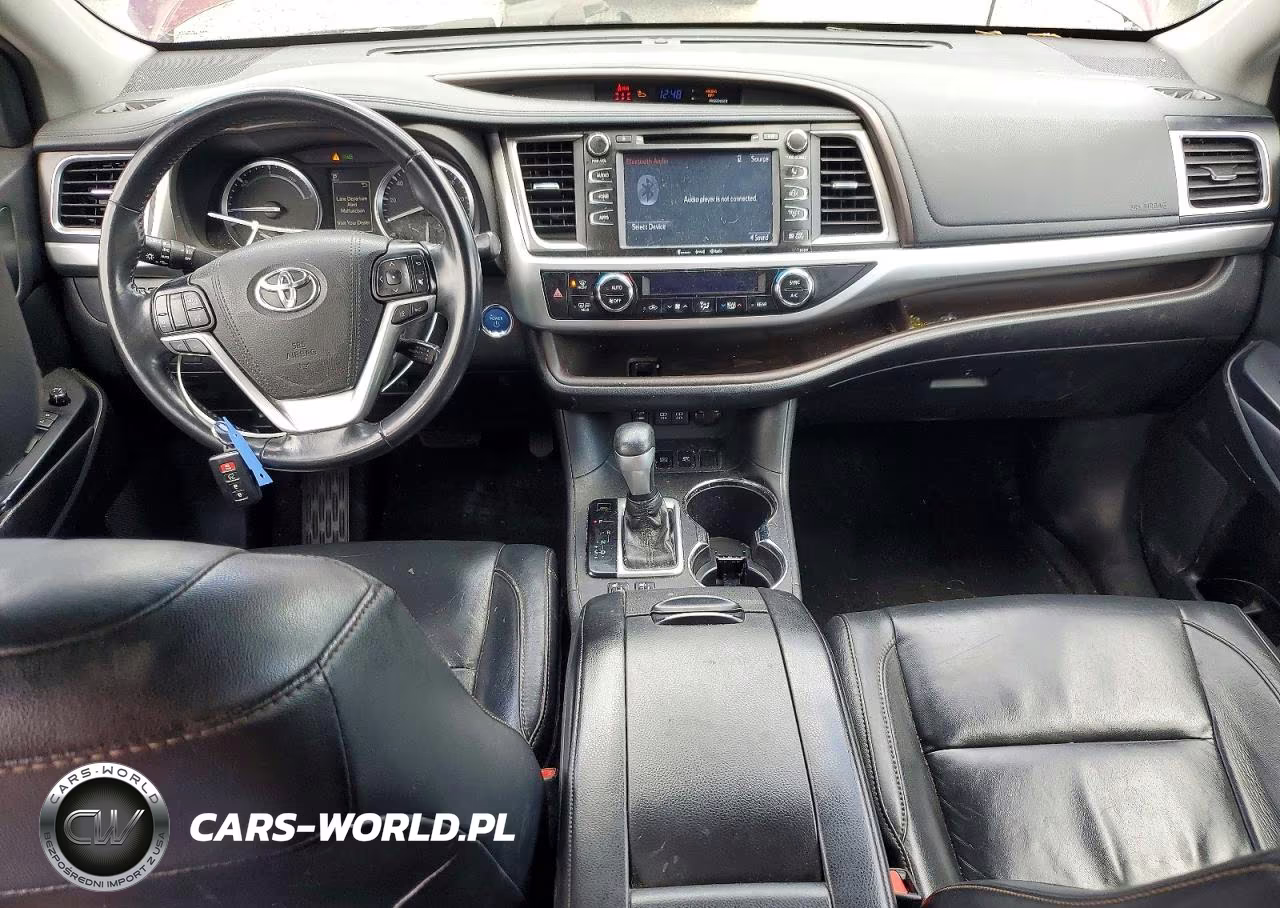 2018 Toyota Highlander Hybrid Xle VIN:5TDJGRFH4JS038380 - 8