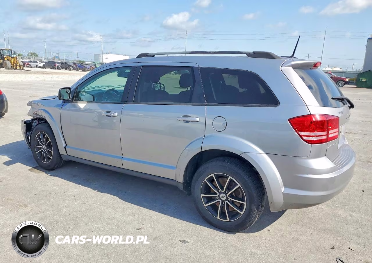 2018 Dodge Journey Se VIN:3C4PDCAB1JT447736 - 2