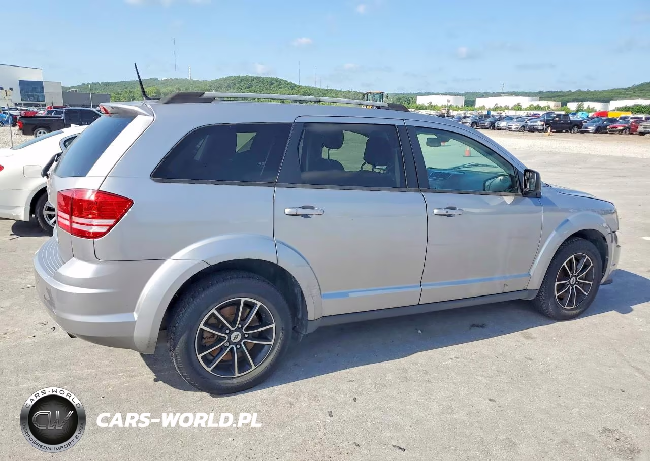 2018 Dodge Journey Se VIN:3C4PDCAB1JT447736 - 3
