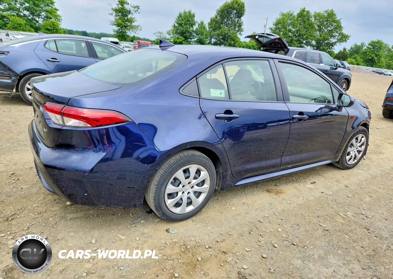 2020 Toyota Corolla Le VIN:JTDEPRAEXLJ105272 - 3