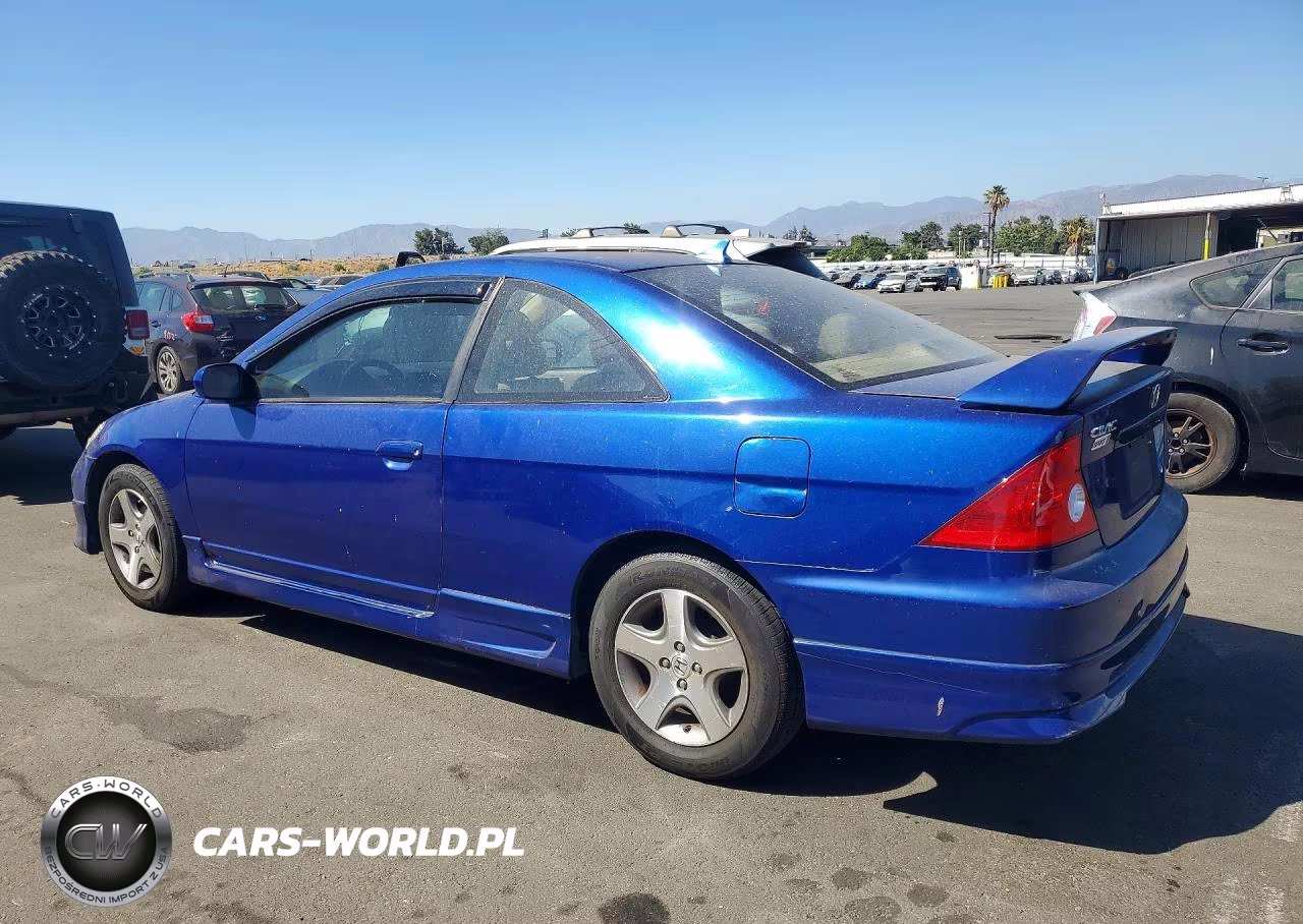 2004 Honda Civic Ex VIN:1HGEM22994L048295 - 2