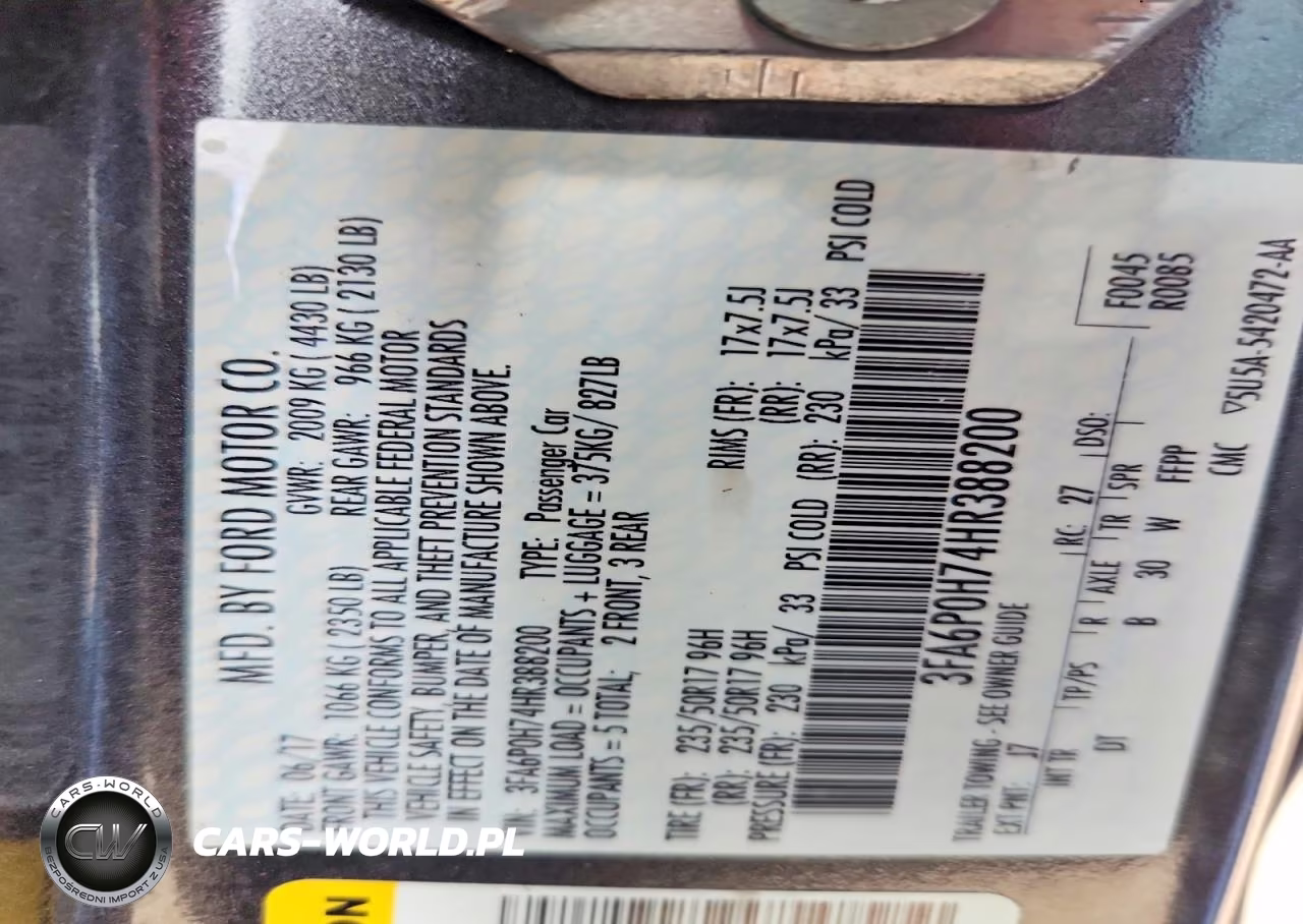 2017 Ford Fusion Se VIN:3FA6P0H74HR388200 - 12