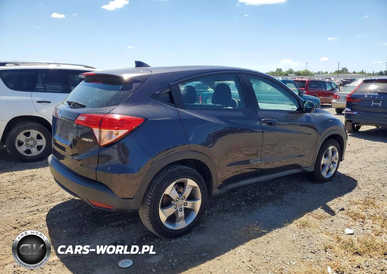 2016 Honda Hr-V Lx VIN:3CZRU6H35GM769186 - 3