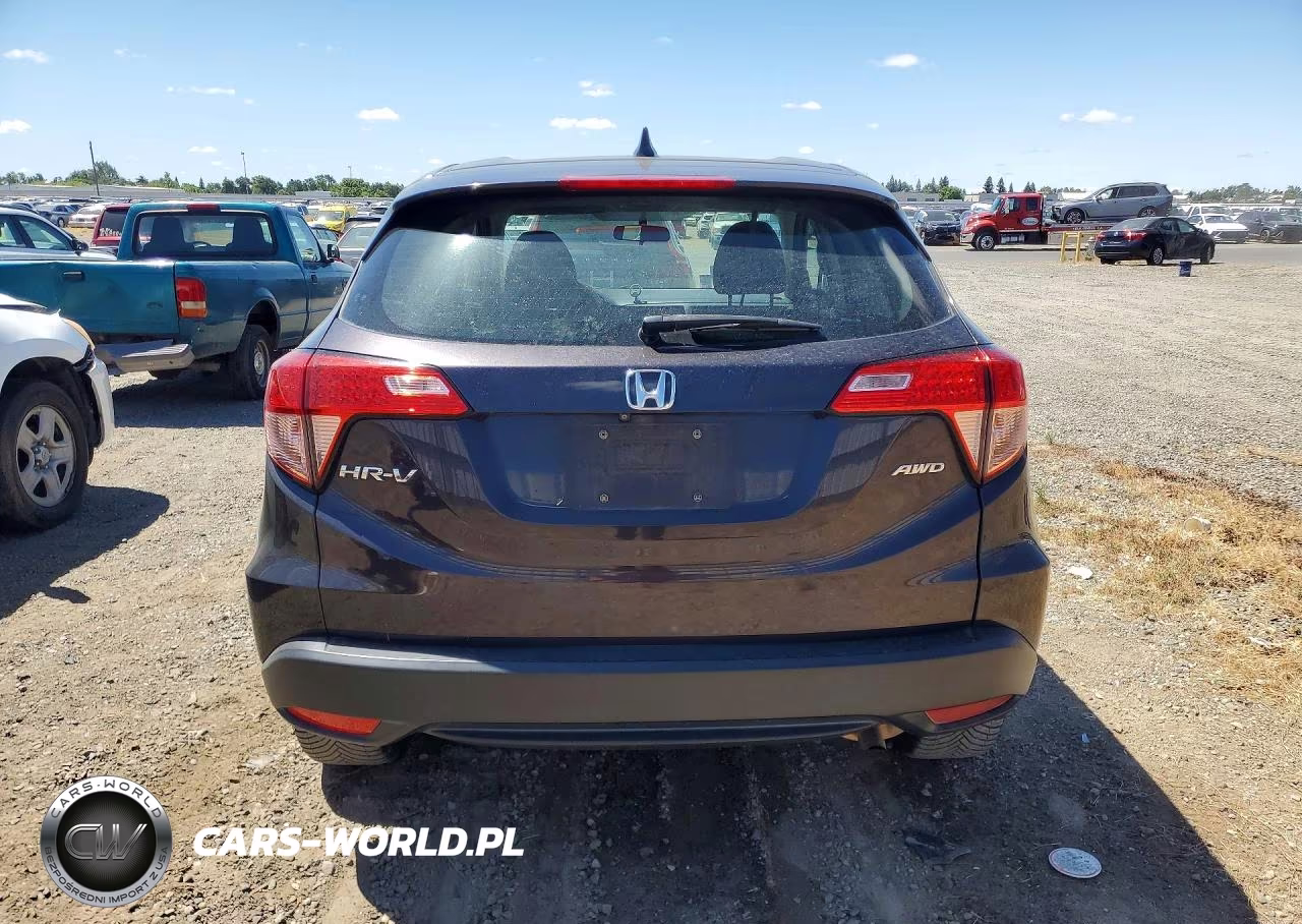 2016 Honda Hr-V Lx VIN:3CZRU6H35GM769186 - 6