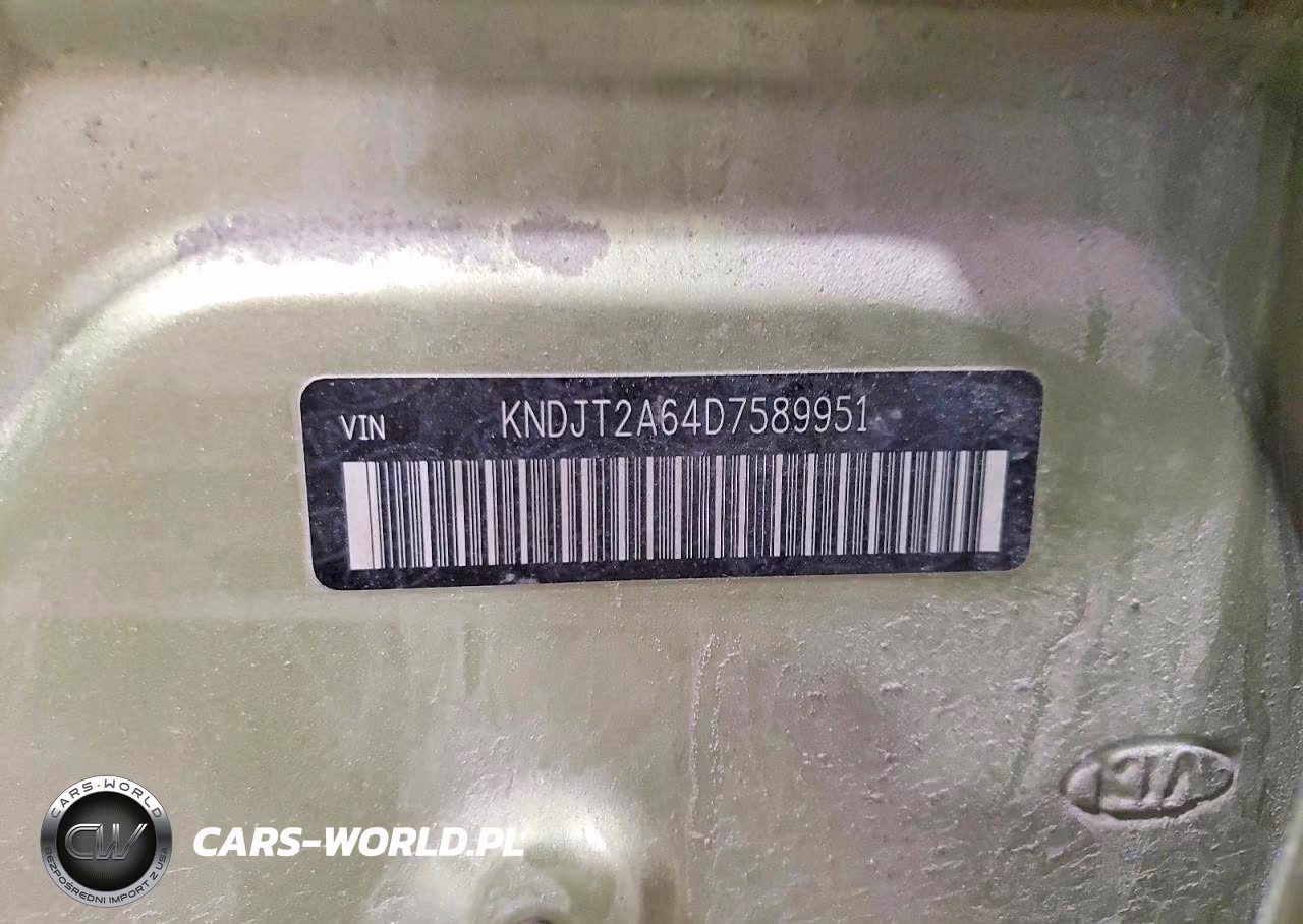 2013 Kia Soul + VIN:KNDJT2A64D7589951 - 12