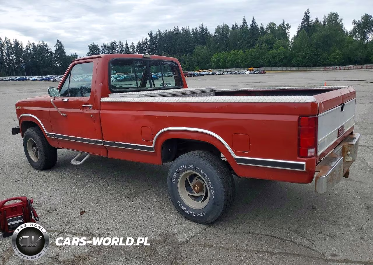 1986 Ford F150 VIN:1FTEF14N0GKA54980 - 2