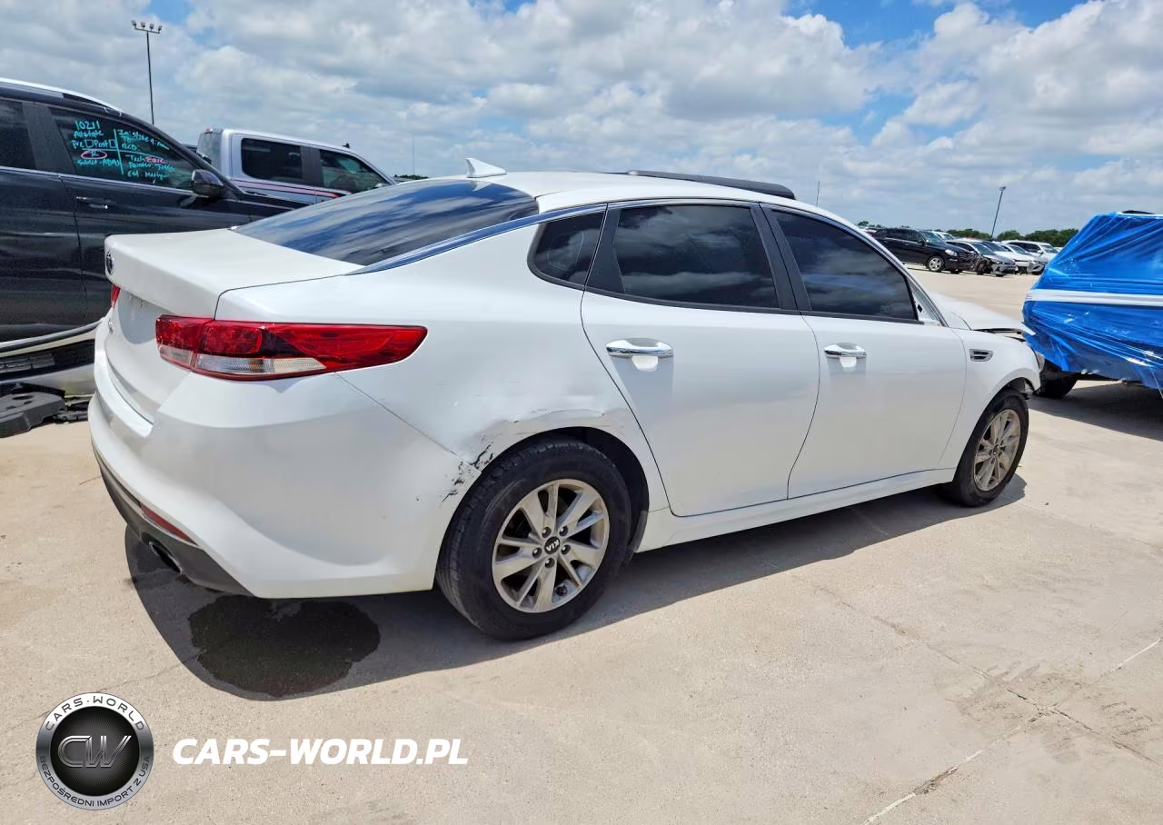 2016 Kia Optima Lx VIN:5XXGT4L33GG026006 - 3