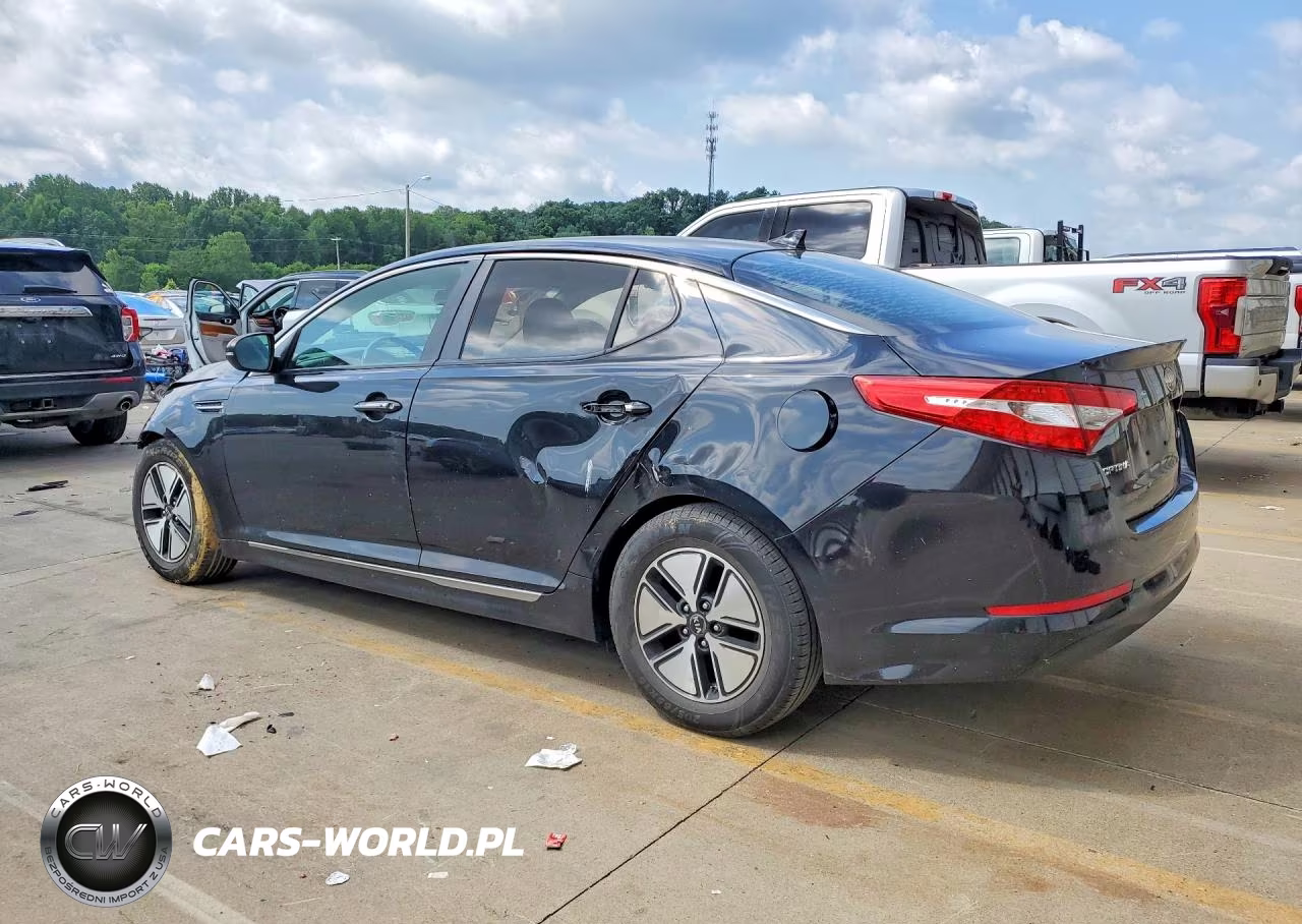 2012 Kia Optima Hybrid VIN:KNAGM4AD8C5027981 - 2