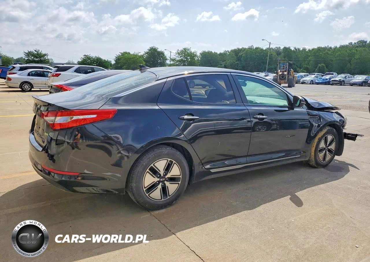 2012 Kia Optima Hybrid VIN:KNAGM4AD8C5027981 - 3