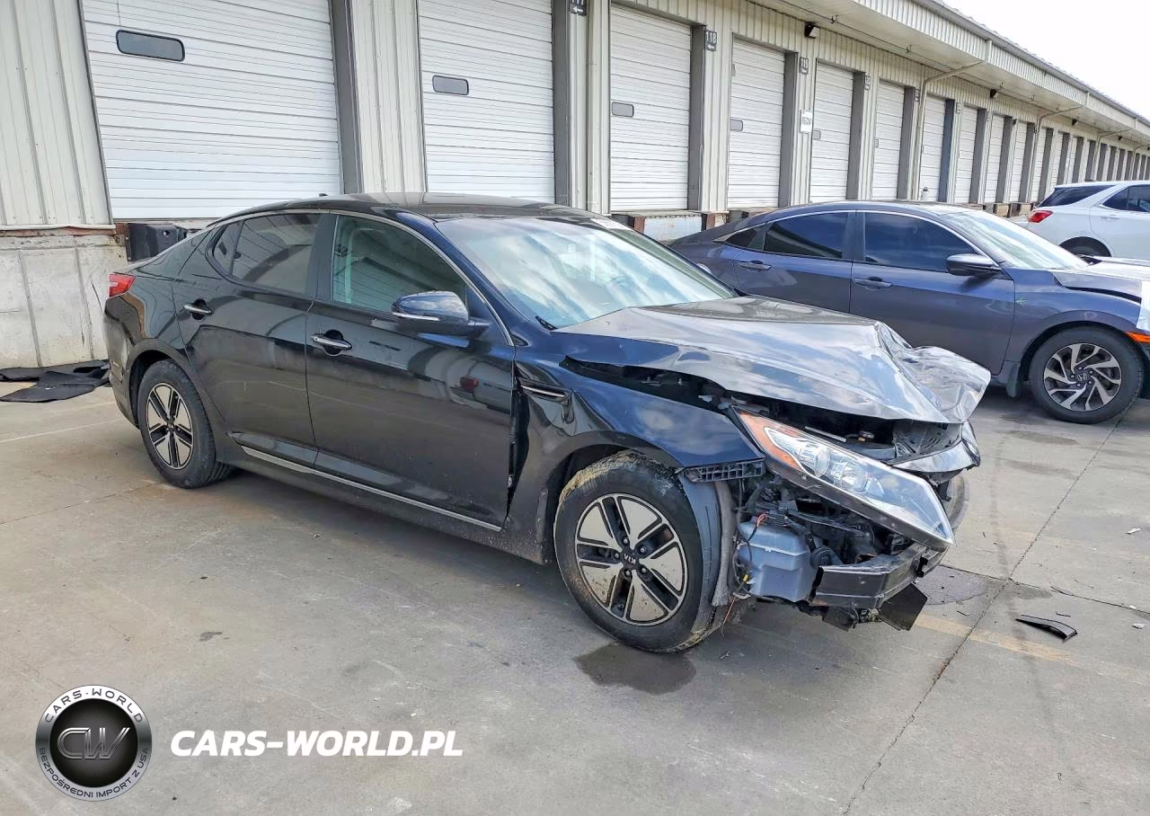 2012 Kia Optima Hybrid VIN:KNAGM4AD8C5027981 - 4