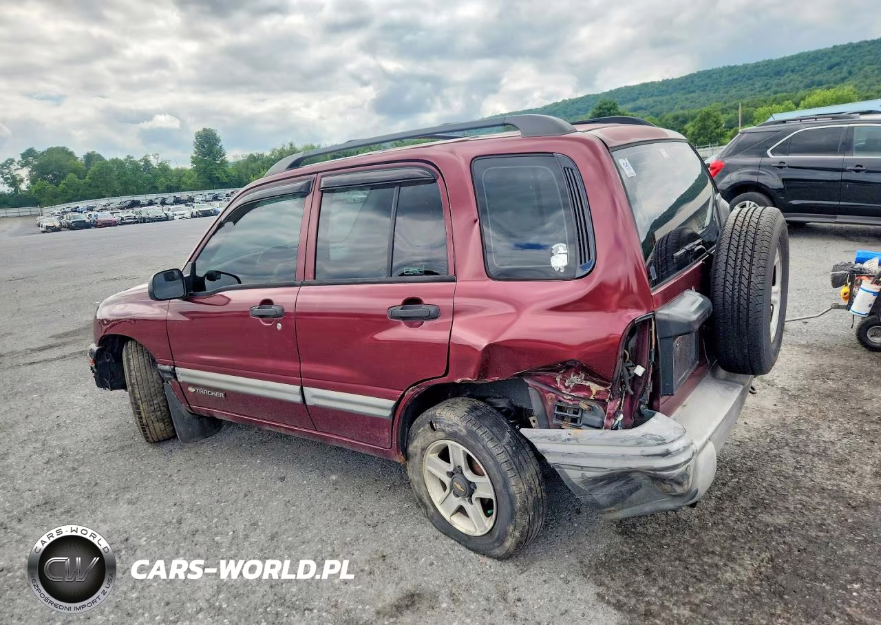 2002 Chevrolet Tracker VIN:2CNBJ13C526943654 - 2