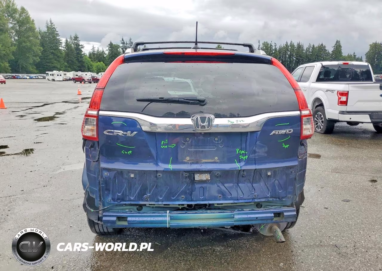 2016 Honda Cr-V Exl VIN:2HKRM4H75GH645180 - 6