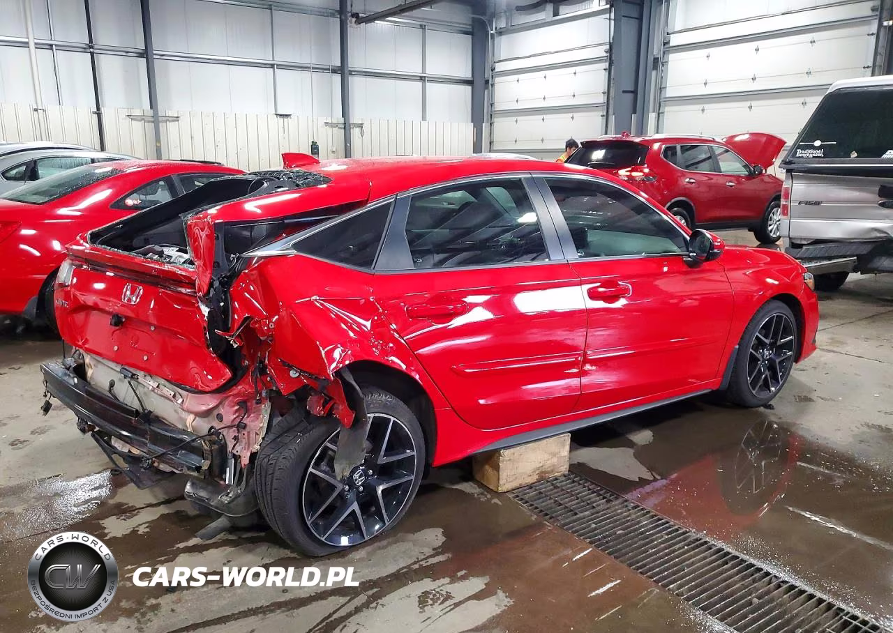2022 Honda Civic Sport Touring VIN:19XFL1H81NE022816 - 3