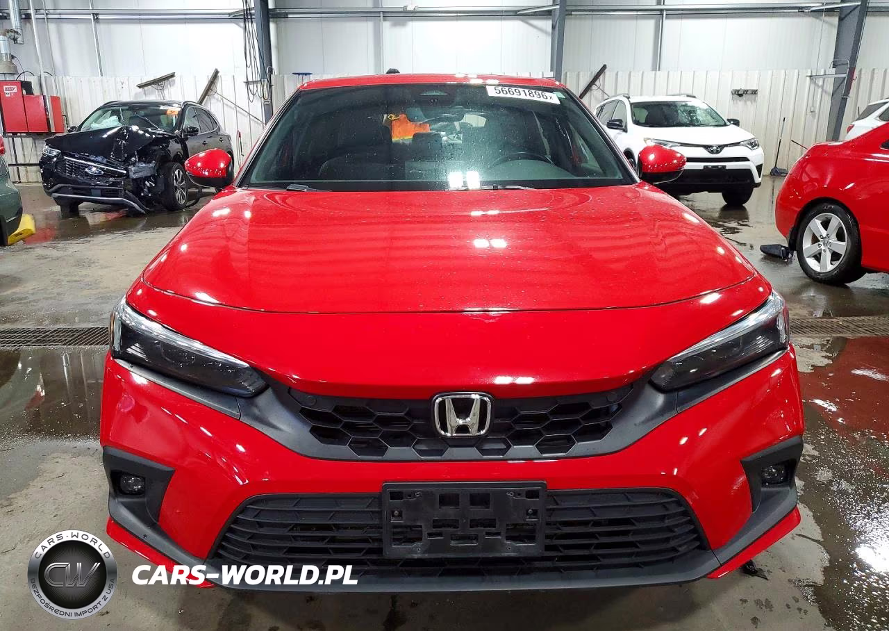 2022 Honda Civic Sport Touring VIN:19XFL1H81NE022816 - 5
