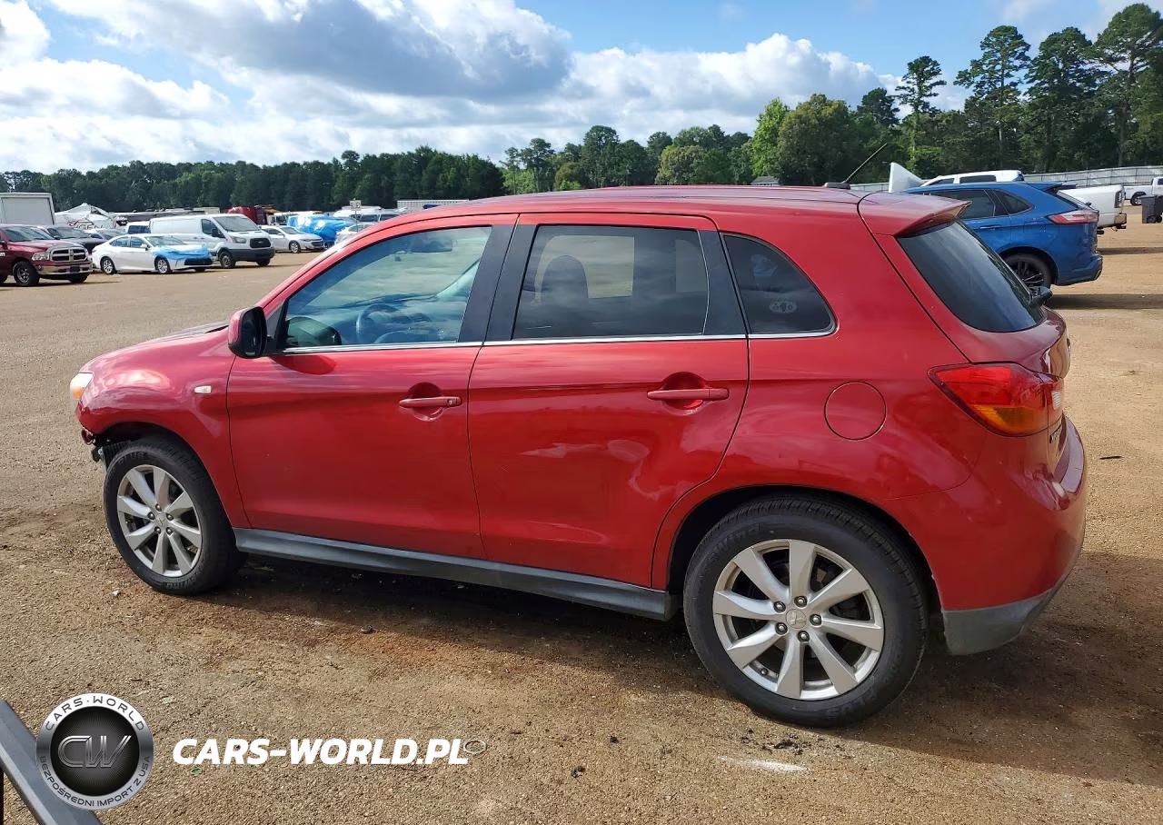 2013 Mitsubishi Outlander Sport Se VIN:4A4AP4AU6DE021591 - 2