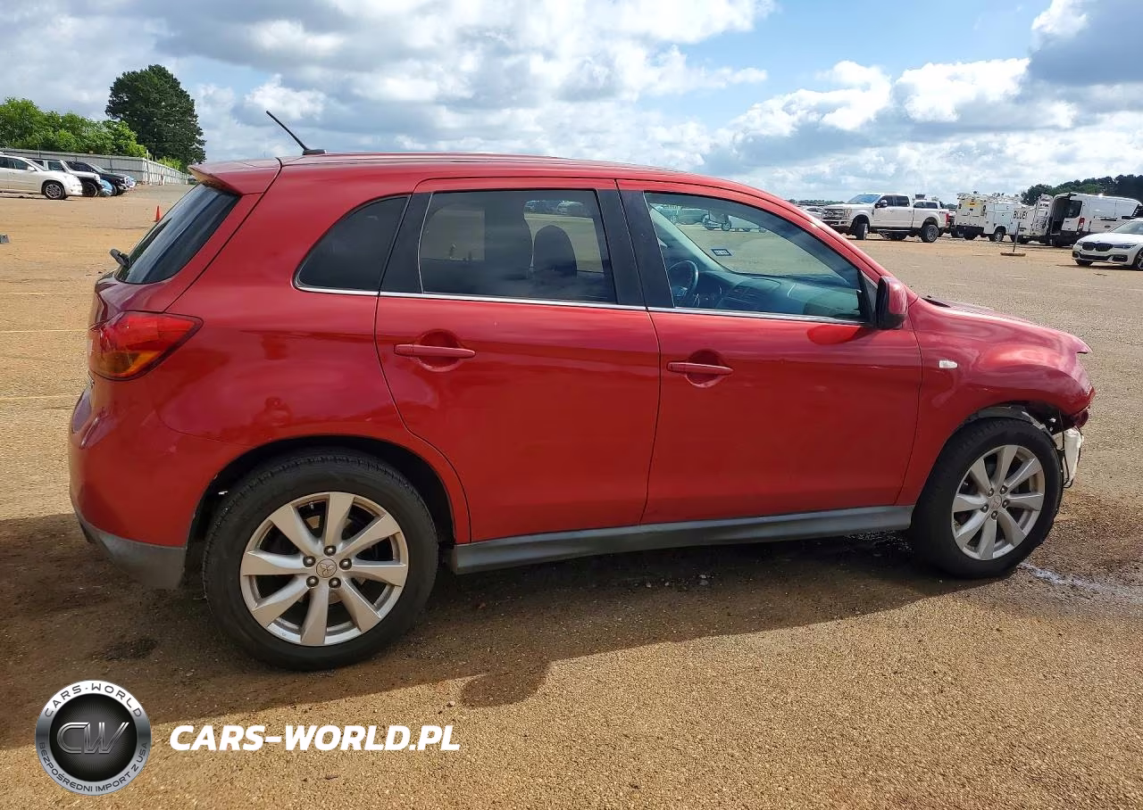 2013 Mitsubishi Outlander Sport Se VIN:4A4AP4AU6DE021591 - 3