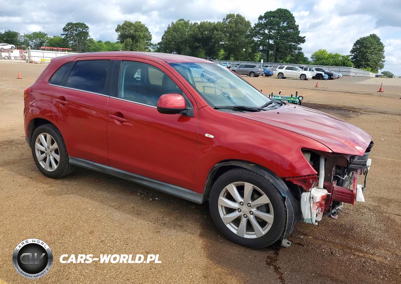 2013 Mitsubishi Outlander Sport Se VIN:4A4AP4AU6DE021591 - 4