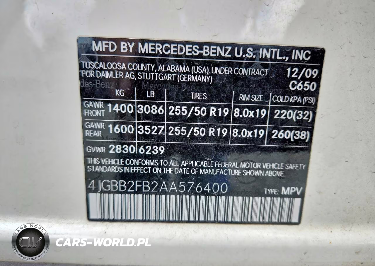 2010 Mercedes-Benz Ml 350 Bluetec VIN:4JGBB2FB2AA576400 - 13