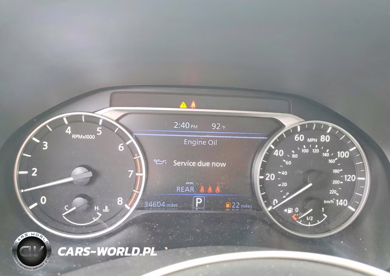 2025 Nissan Altima Sv VIN:1N4BL4DV9SN388791 - 9