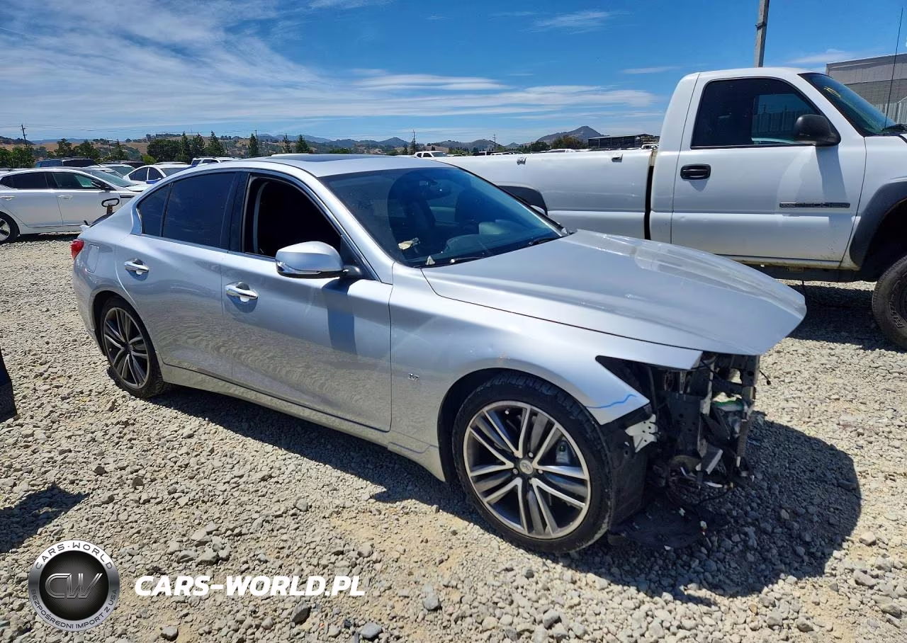 2015 Infiniti Q50 Sport VIN:JN1BV7AP6FM350106 - 4