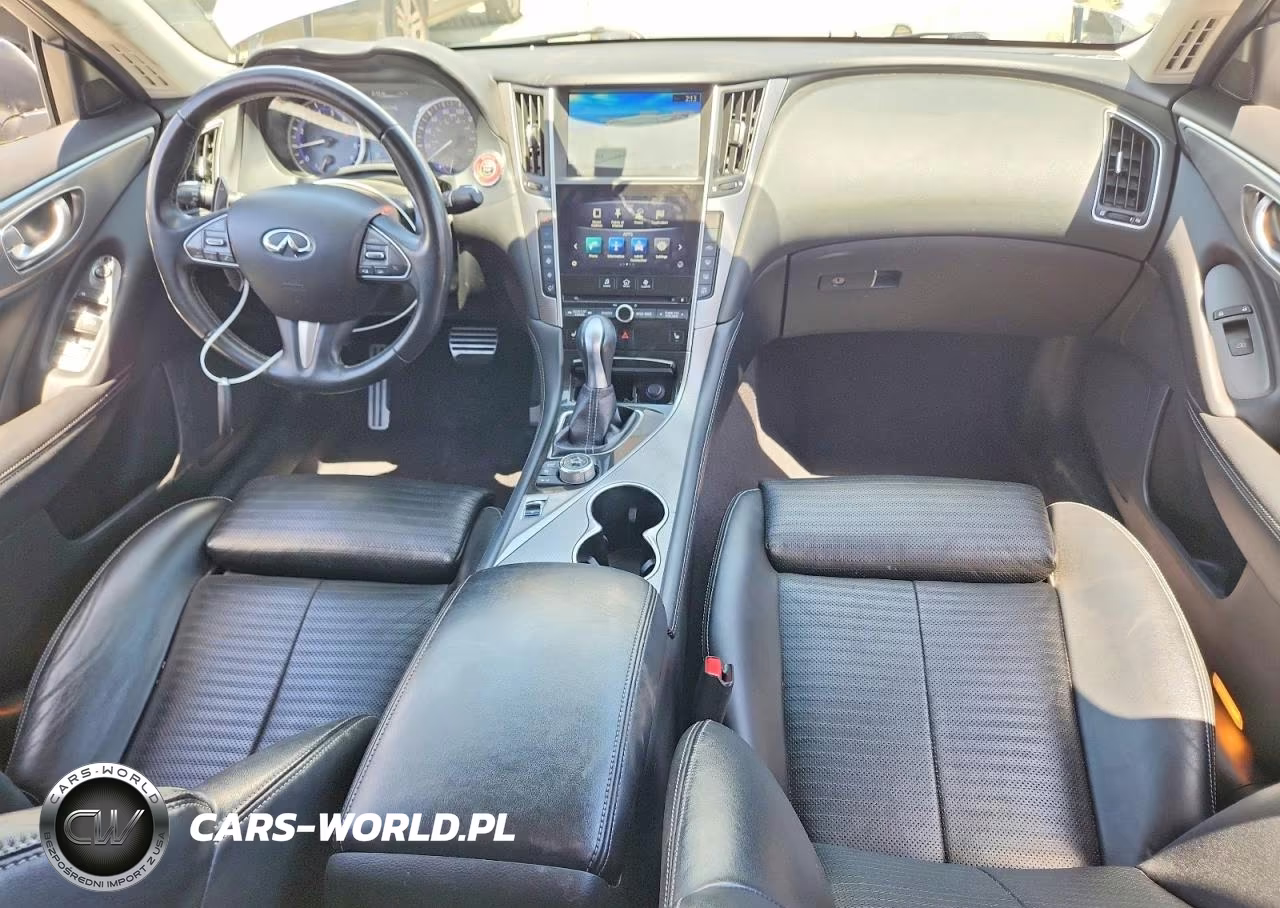 2015 Infiniti Q50 Sport VIN:JN1BV7AP6FM350106 - 8