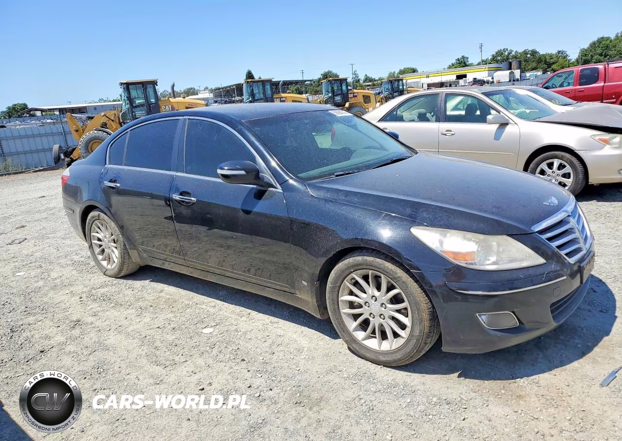 2011 Hyundai Genesis 3.8L VIN:KMHGC4DEXBU145301 - 4
