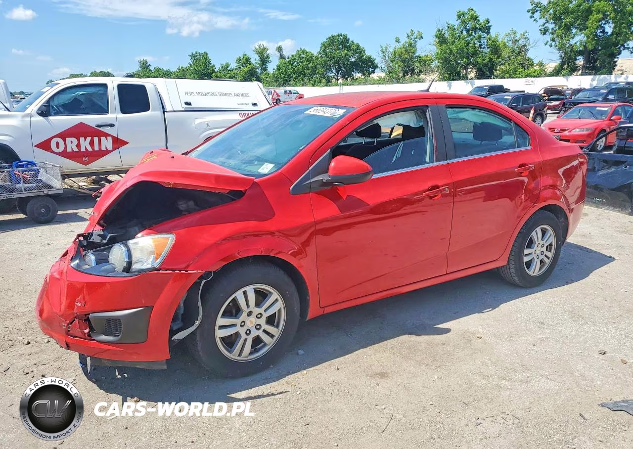 2012 Chevrolet Sonic Lt VIN:1G1JC5SHXC4163241 - 1