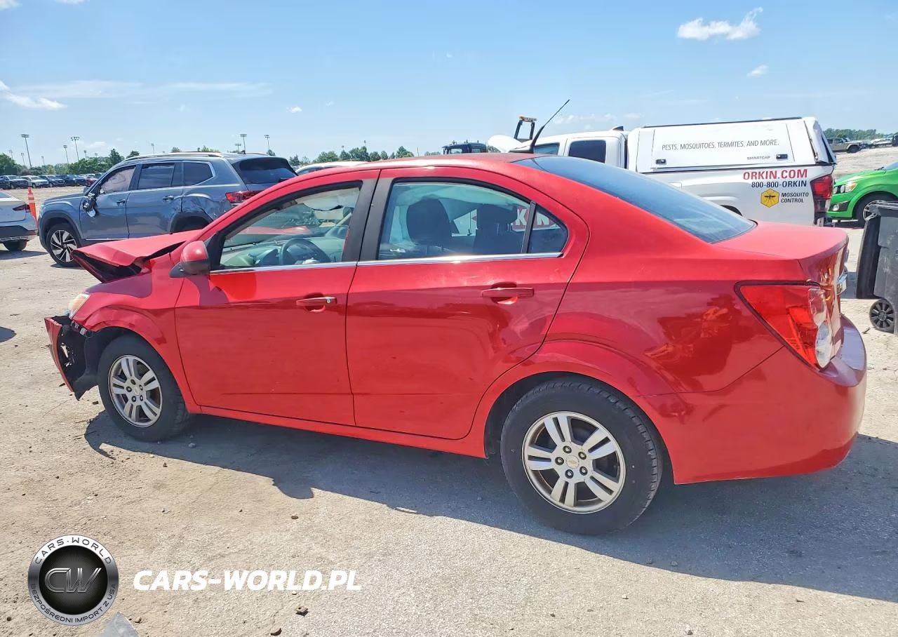2012 Chevrolet Sonic Lt VIN:1G1JC5SHXC4163241 - 2