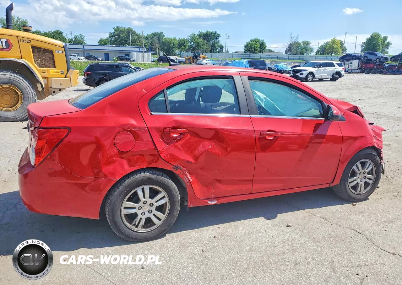 2012 Chevrolet Sonic Lt VIN:1G1JC5SHXC4163241 - 3