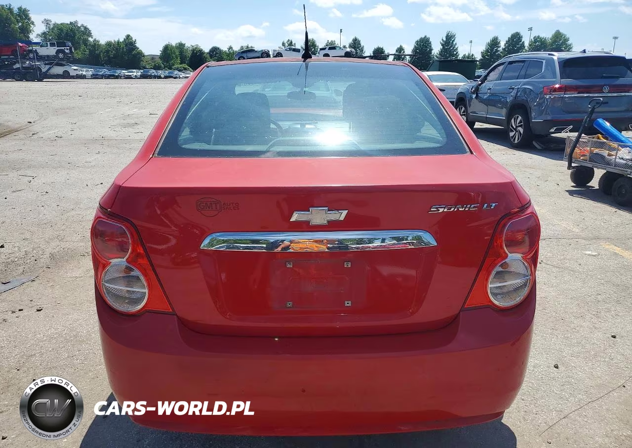 2012 Chevrolet Sonic Lt VIN:1G1JC5SHXC4163241 - 6