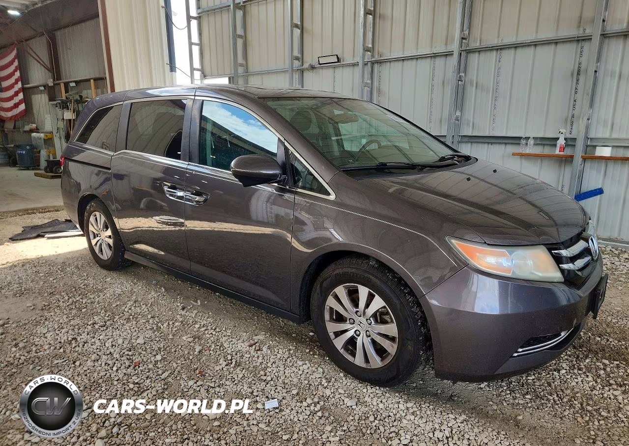 2015 Honda Odyssey Exl VIN:5FNRL5H68FB041555 - 4