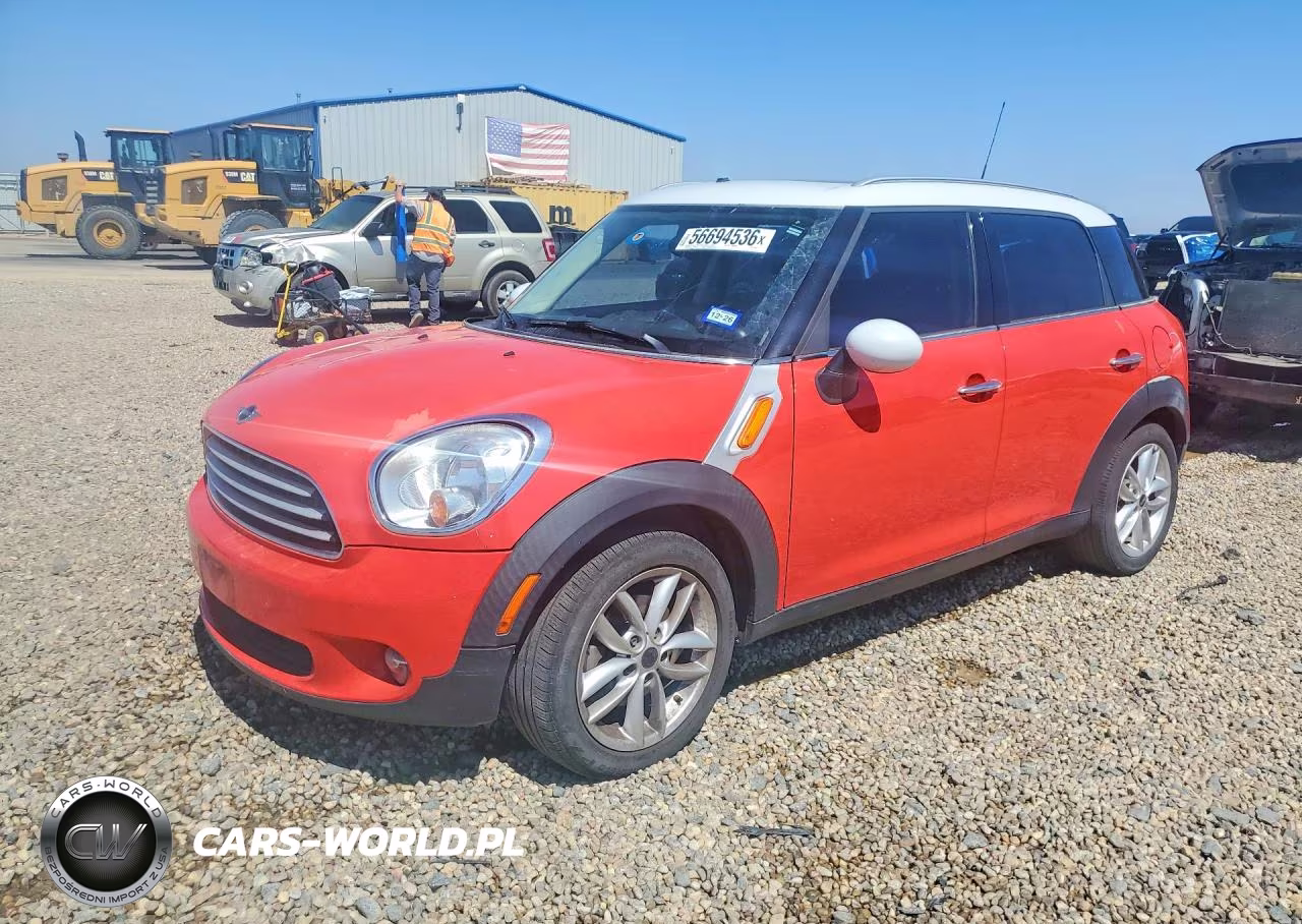 2012 Mini Cooper Countryman VIN:WMWZB3C53CWM04578 - 1