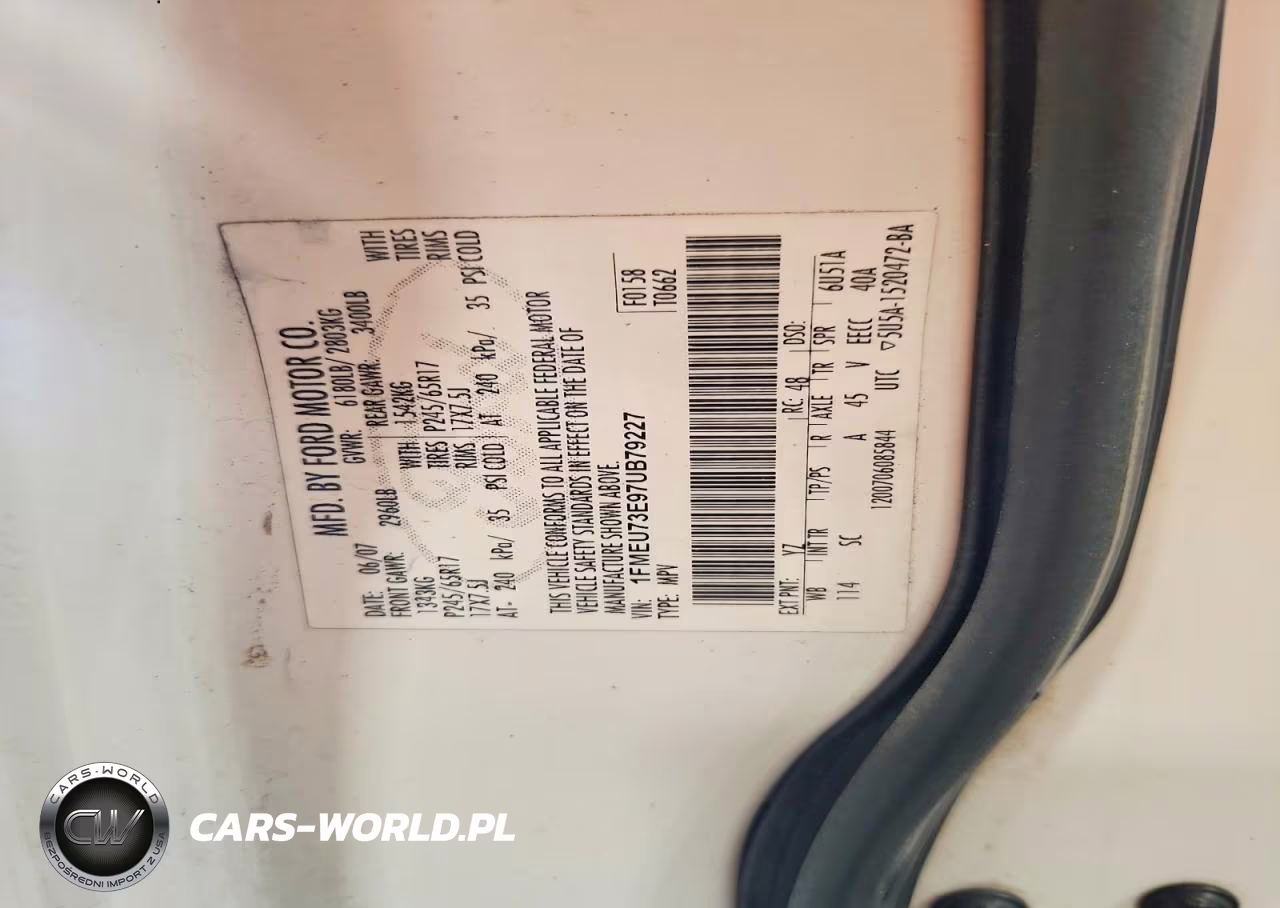 2007 Ford Explorer Xlt VIN:1FMEU73E97UB79227 - 12