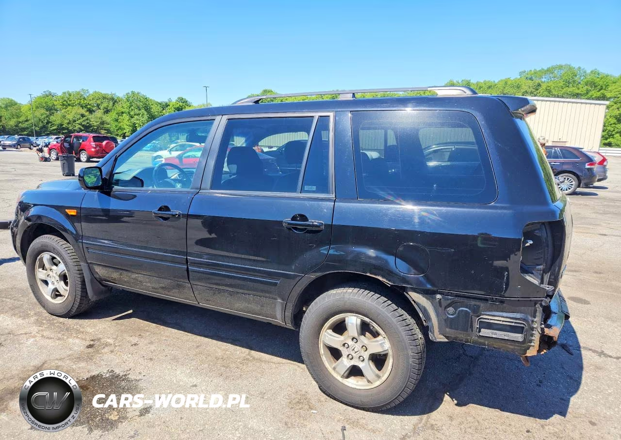 2008 Honda Pilot Exl VIN:5FNYF18548B025181 - 2