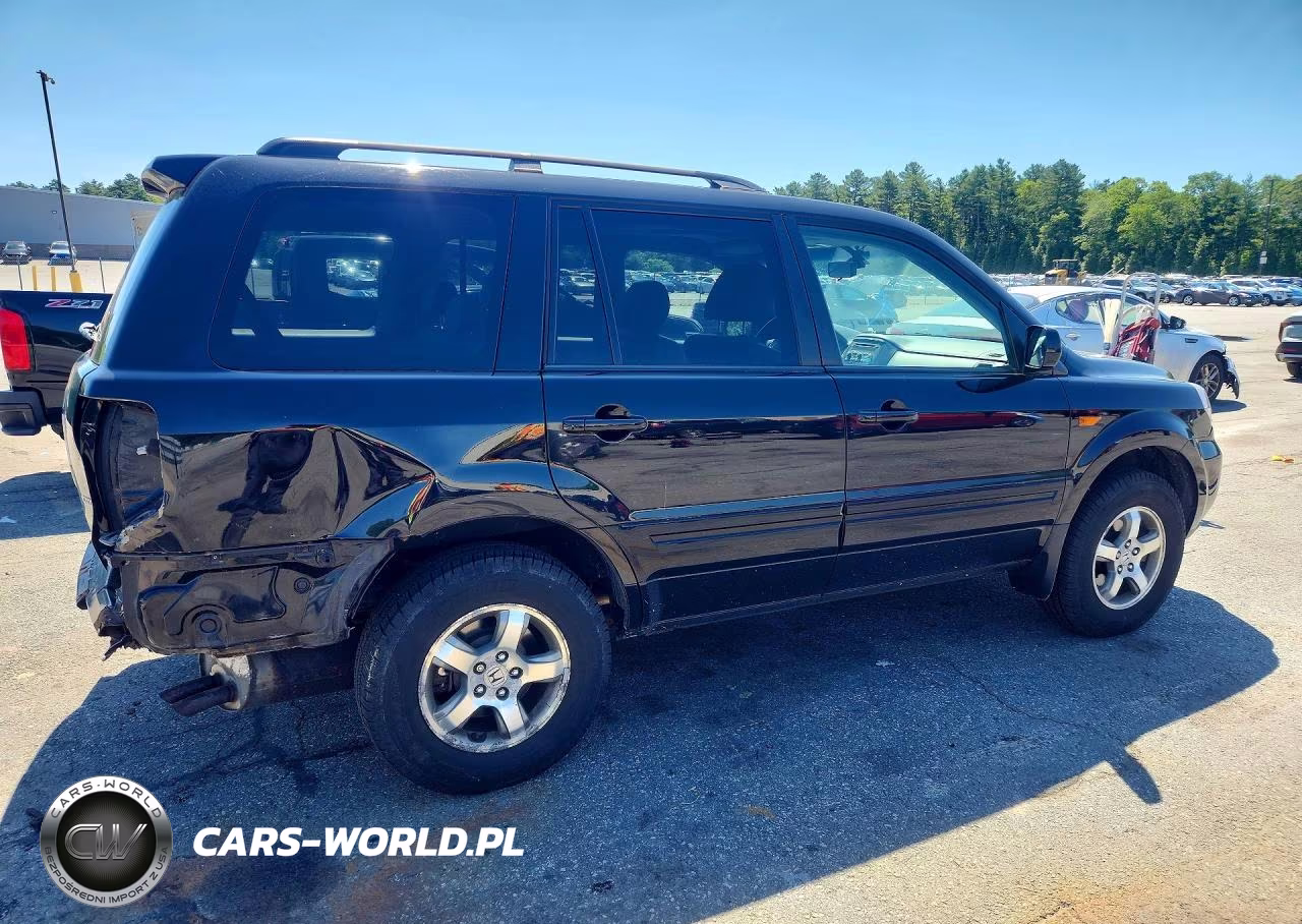 2008 Honda Pilot Exl VIN:5FNYF18548B025181 - 3
