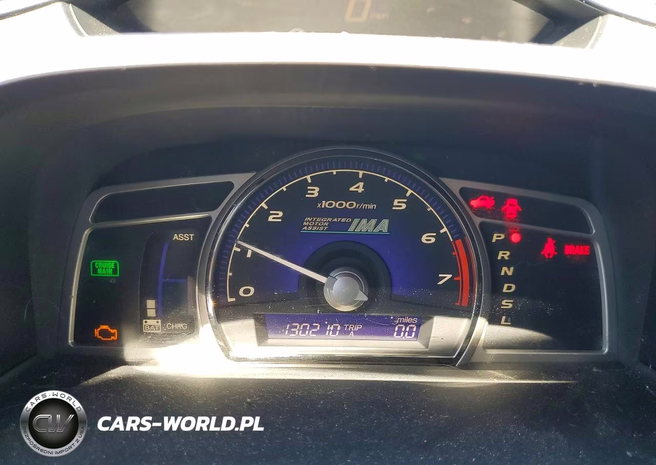 2008 Honda Civic Hybrid VIN:JHMFA36218S013131 - 9