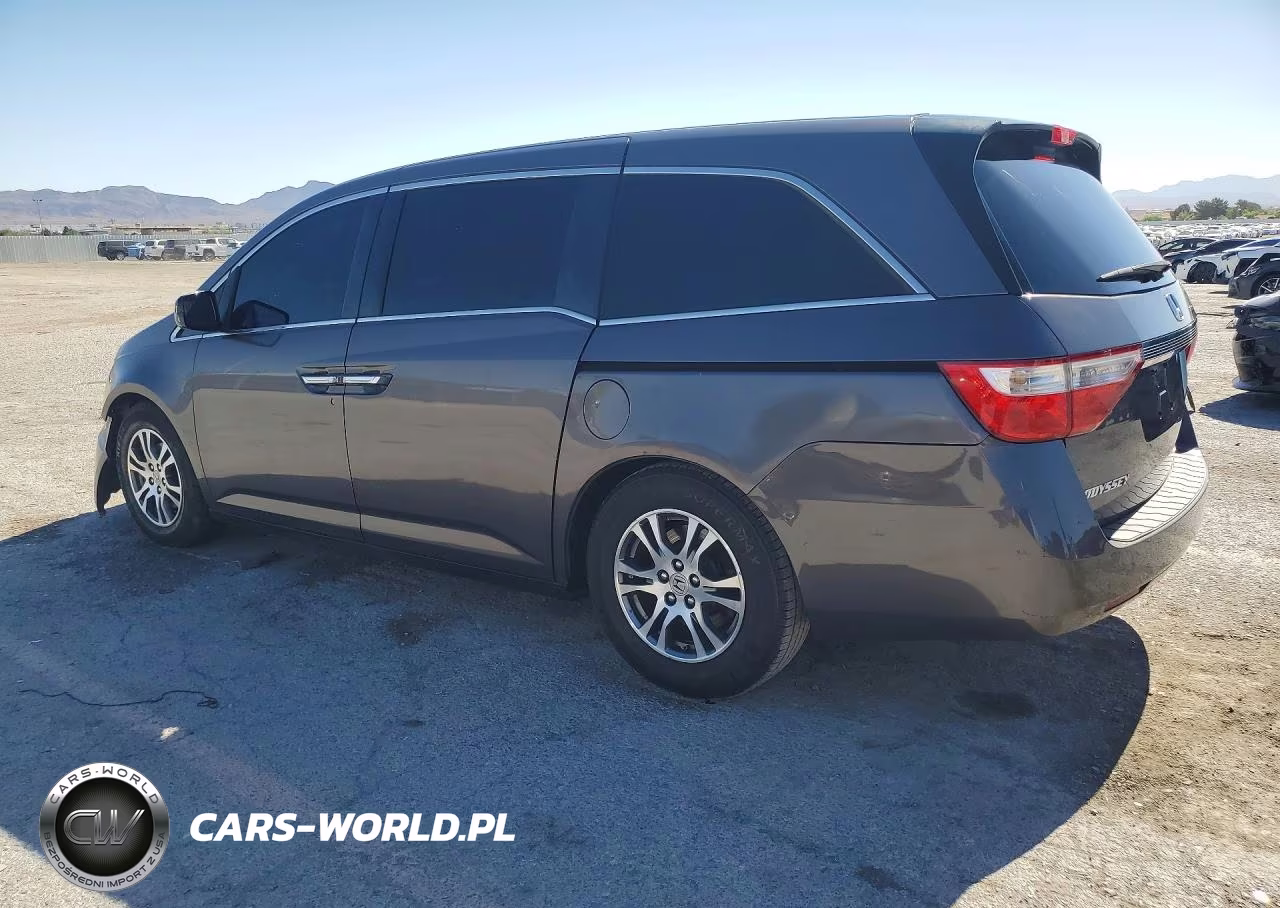 2012 Honda Odyssey Exl VIN:5FNRL5H60CB017018 - 2