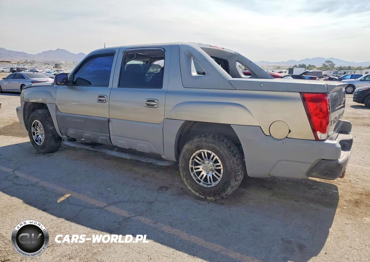 2002 Chevrolet Avalanche C1500 VIN:3GNEC13T92G105862 - 2
