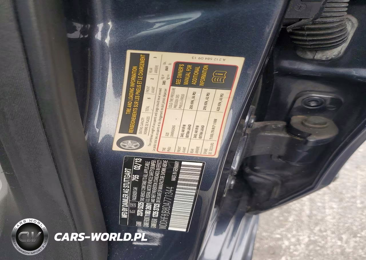 2013 Mercedes-Benz E 350 4Matic VIN:WDDHF8JB8DA771344 - 12