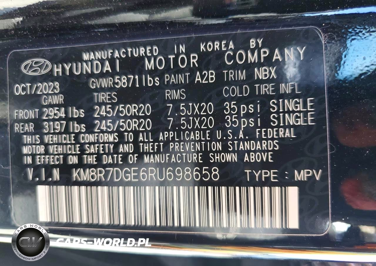 2024 Hyundai Palisade Calligraphy VIN:KM8R7DGE6RU698658 - 13