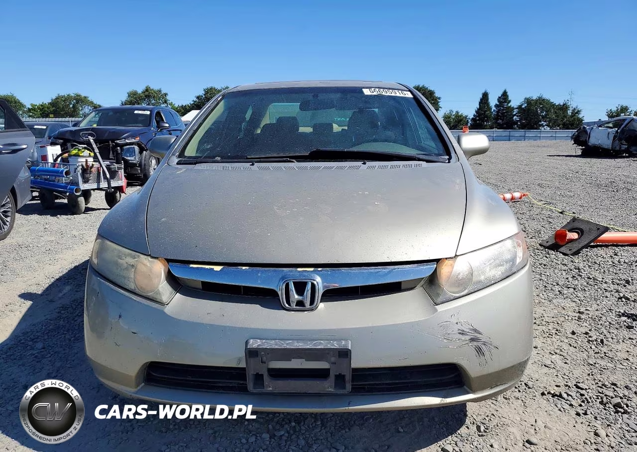 2007 Honda Civic Ex VIN:JHMFA16837S007449 - 5