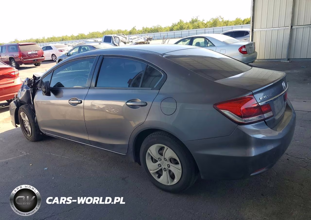 2014 Honda Civic Lx VIN:19XFB2F56EE247623 - 2