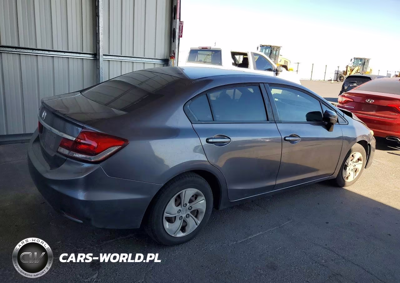 2014 Honda Civic Lx VIN:19XFB2F56EE247623 - 3