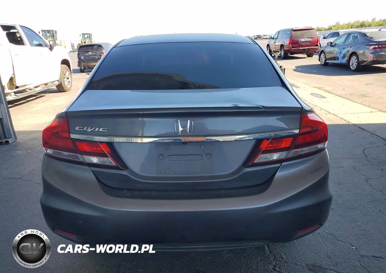 2014 Honda Civic Lx VIN:19XFB2F56EE247623 - 6