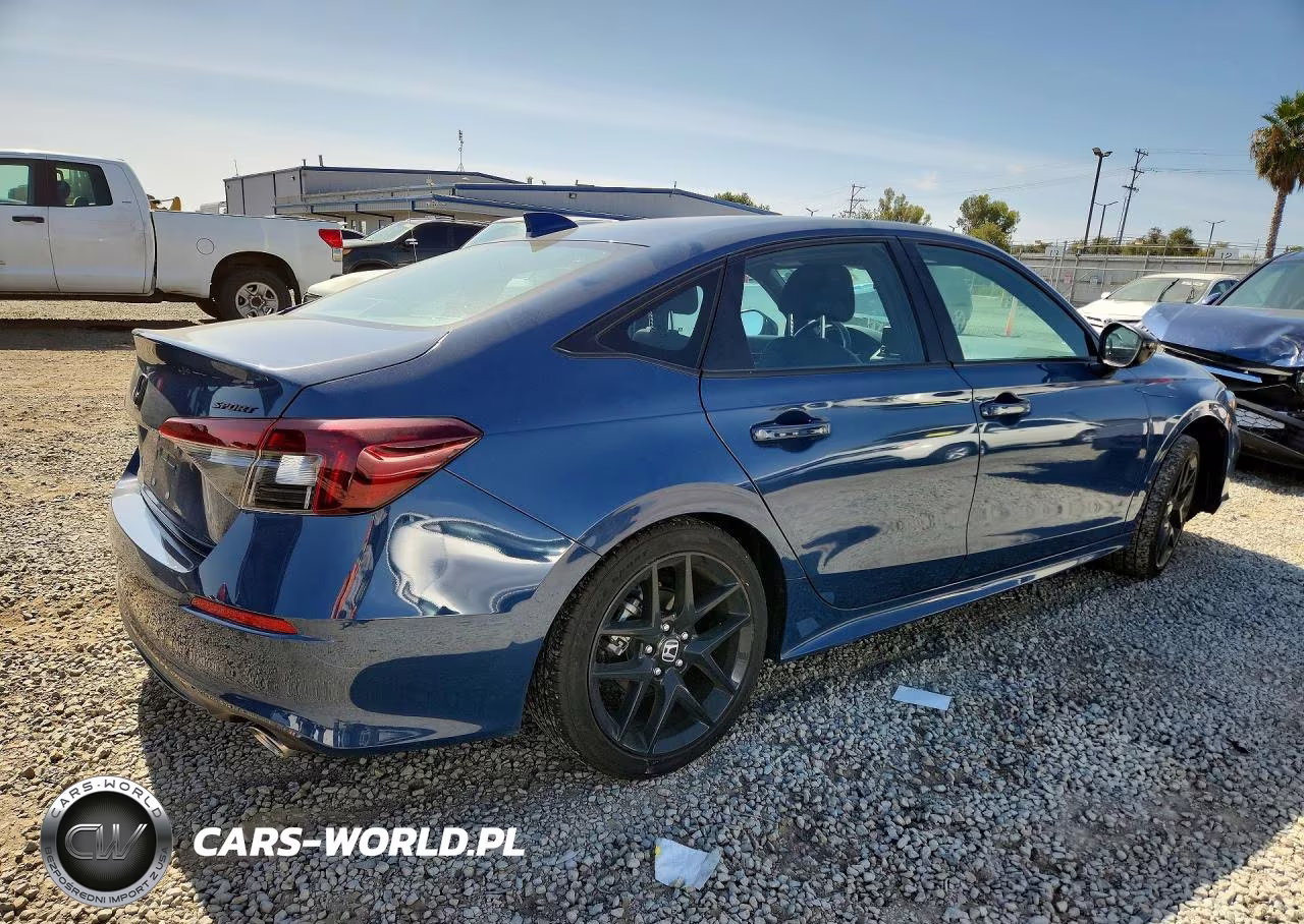 2025 Honda Civic Sport VIN:2HGFE2F57SH546160 - 3
