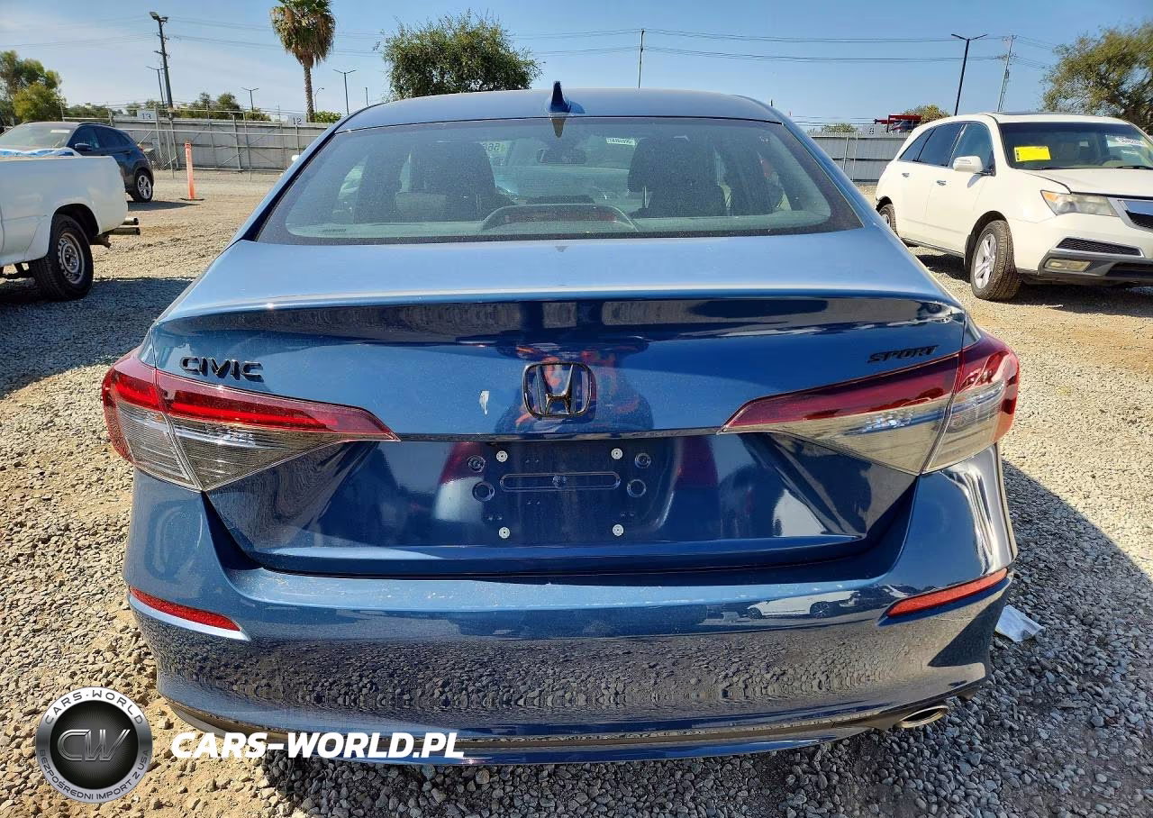 2025 Honda Civic Sport VIN:2HGFE2F57SH546160 - 6