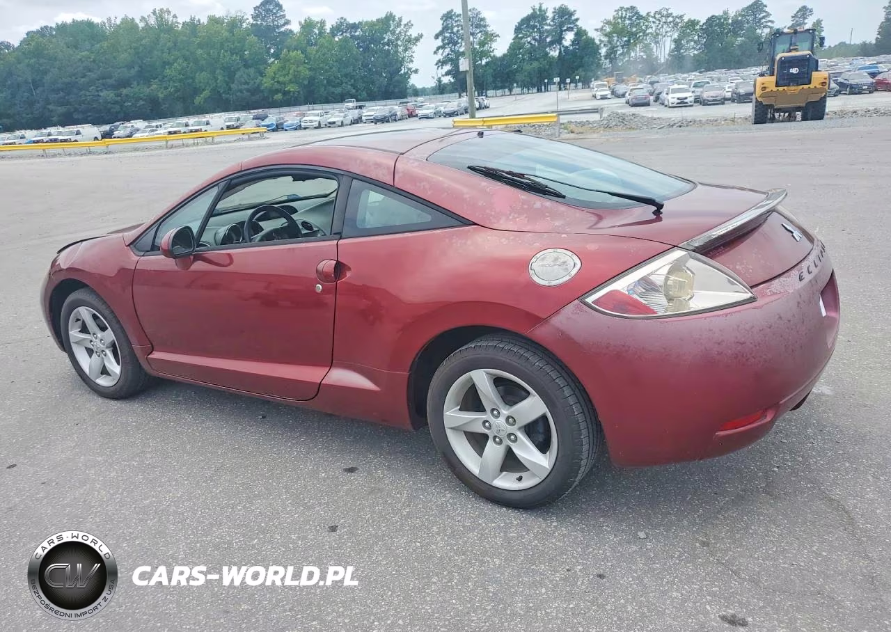 2007 Mitsubishi Eclipse Gs VIN:4A3AK24F87E028163 - 2