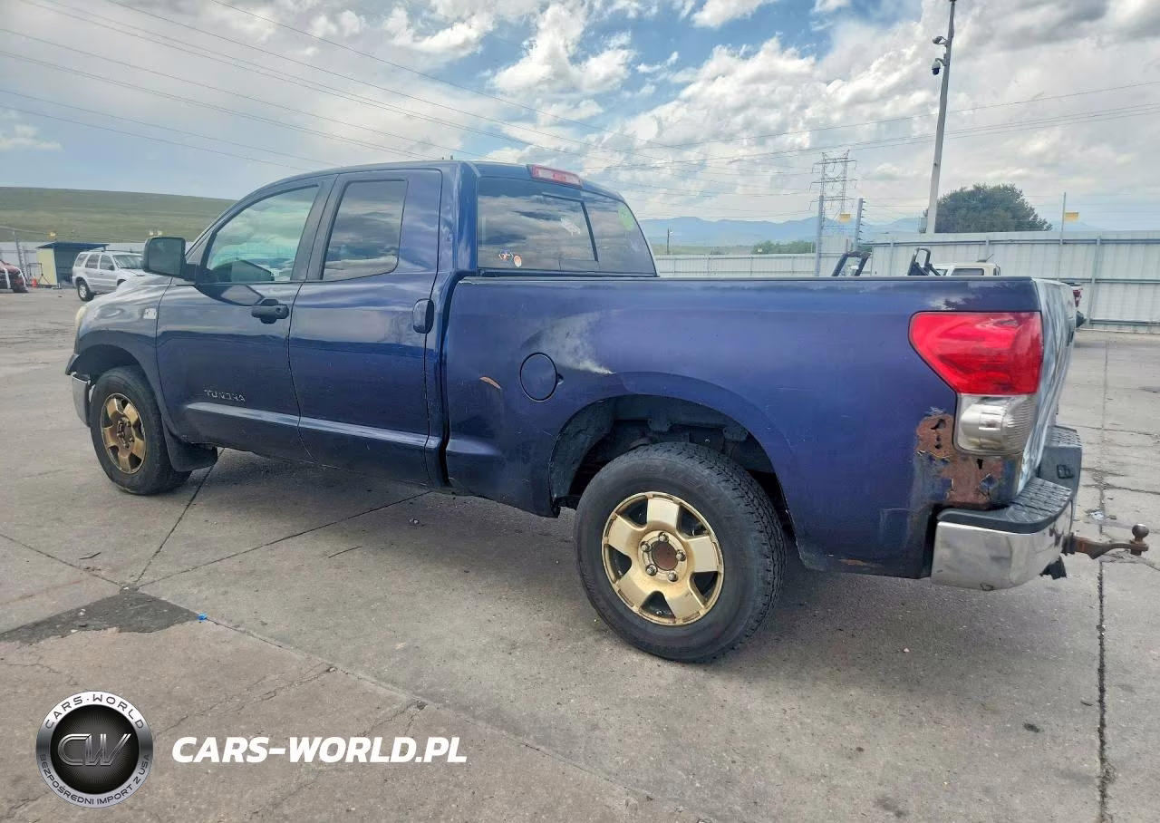 2007 Toyota Tundra Double Cab Sr5 VIN:5TBBV54177S476370 - 2